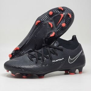 Nike Phantom GT2 Pro DF FG Black Red White DC0759-001 Men's Size 5.5 Cleats New